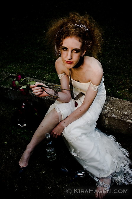 Female model photo shoot of Jaeden Katherine by KiraHagen, makeup by Lisa Reinhardt Makeup 