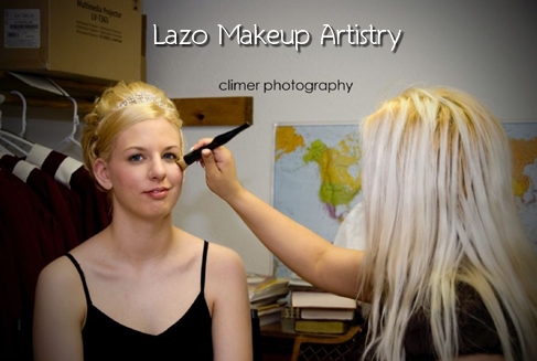 Female model photo shoot of Lazo Makeup Artistry