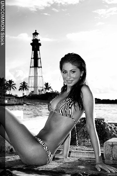 Male and Female model photo shoot of UNCOMMON Stock and Karina Brez in Pompano Beach, FL - USA