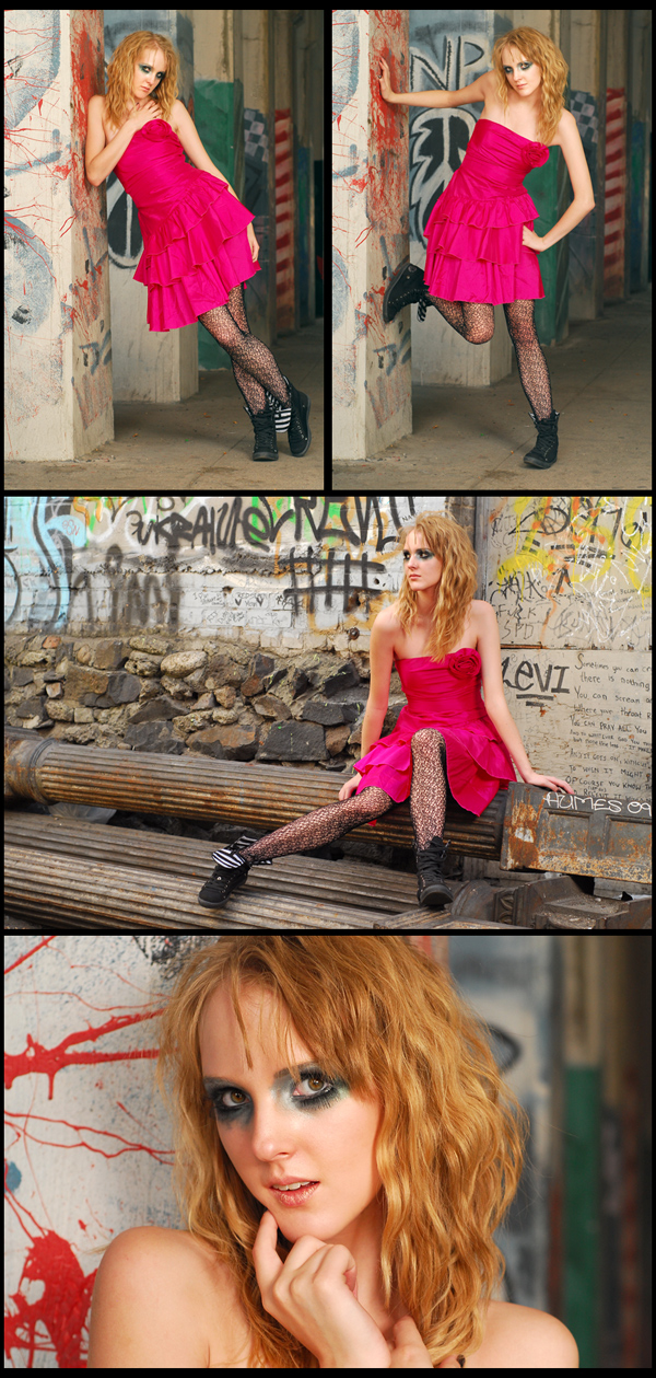 Male and Female model photo shoot of Dean Fast Series and Lindsey Mattison in Spokane, WA, makeup by Bruno Masters