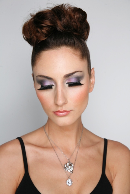Female model photo shoot of Ariana Makeup and Tanja Plecas, makeup by Ariana Makeup