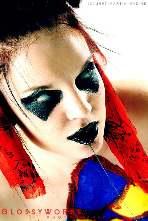 Female model photo shoot of FACED by Cat and Cataclysm