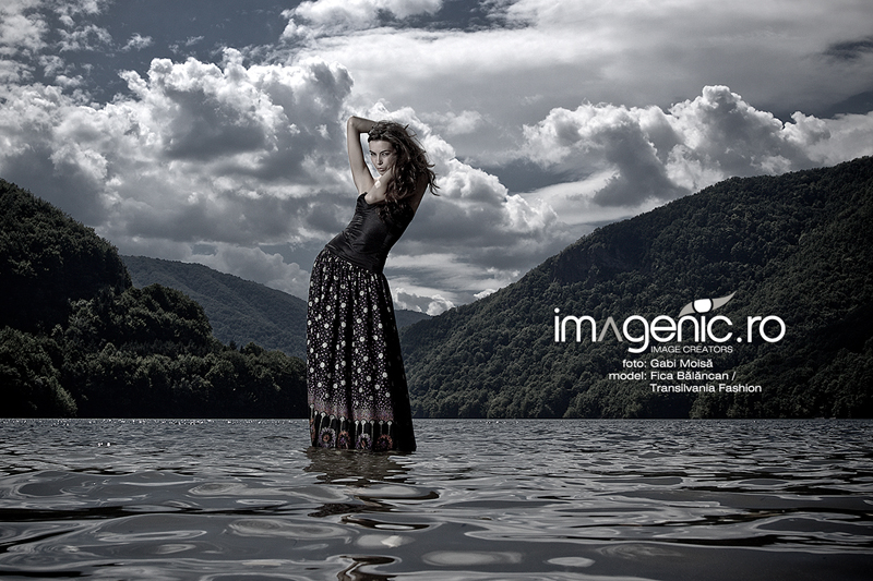 Male model photo shoot of Gabi Moisa in Lake Tarnita near Cluj Napoca