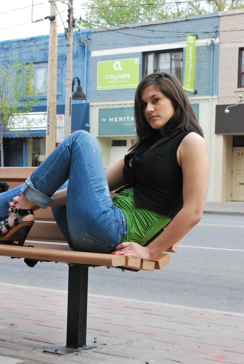 Female model photo shoot of Alexa in Toronto
