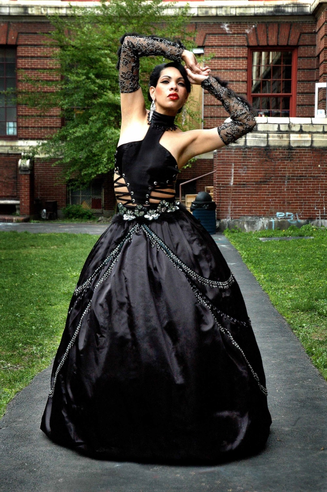 Female model photo shoot of Ines Antigua in Boston, Ma