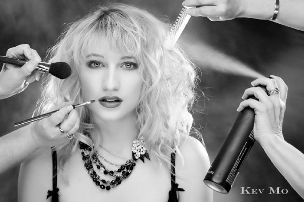 Female model photo shoot of Katelyn Vittitow by Kev Mo, hair styled by Andrea Ahl MUA, makeup by LorettaK_MUA