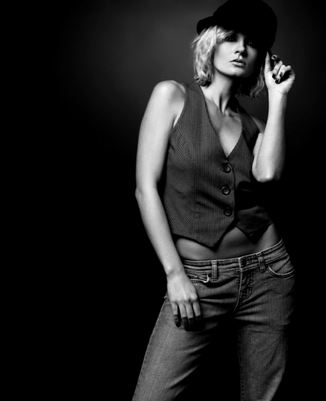 Female model photo shoot of Nikki Jansen by Joey Borao Photography, makeup by makeupbylucy