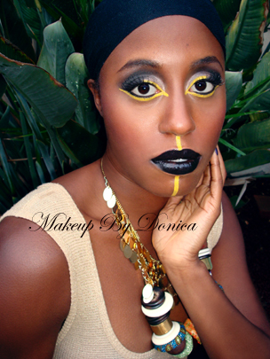 Female model photo shoot of Makeup Artist_Donica by DD Holmes Photography, retouched by Shari Joy Retouching