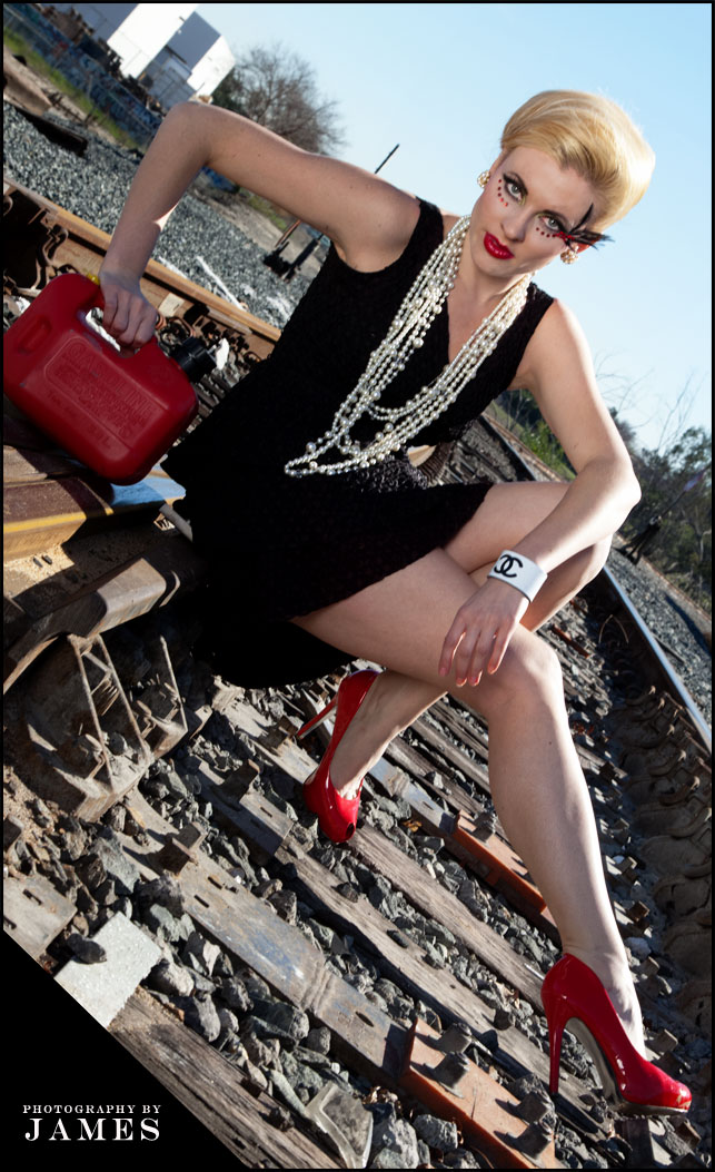 Female model photo shoot of Billie Kays and Casey Roucher by Photography by James, makeup by JP MUA ARISTRY