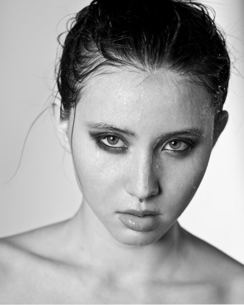 Female model photo shoot of B l a k e by g.