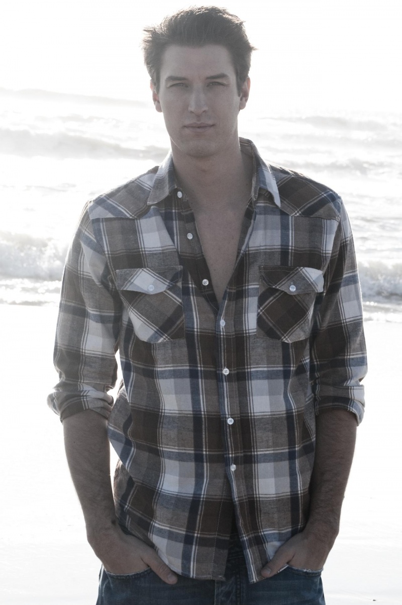 Male model photo shoot of Mat Thomas by Kim Preston in Huntington Beach