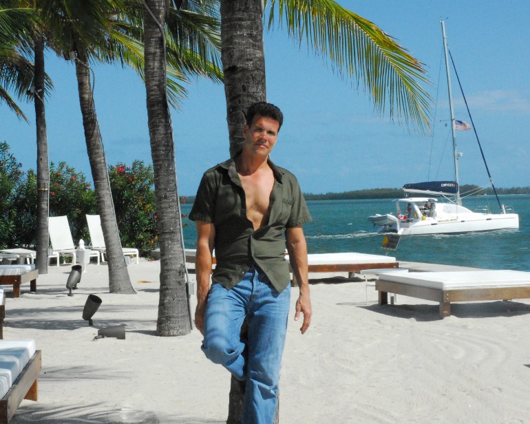 Male model photo shoot of John Michael McCarthy in Brickell Key