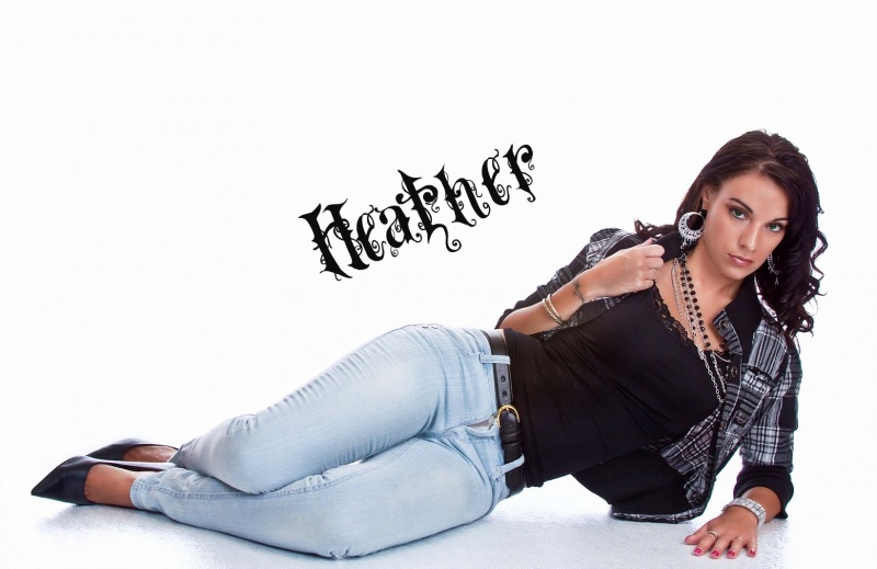 Female model photo shoot of Heather Hutton
