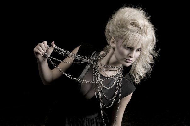 Female model photo shoot of Hair By Jamie Stevens by Joel Contreras