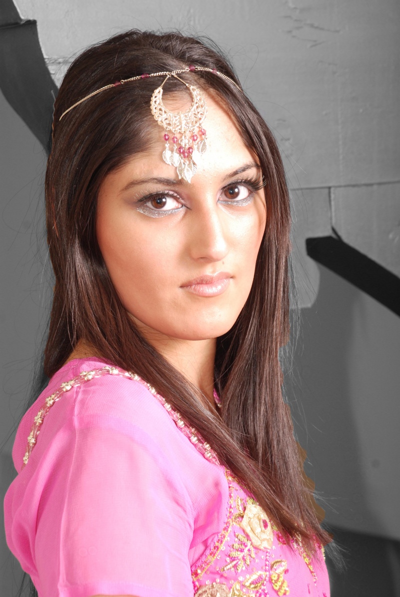 Female model photo shoot of Sobia Riaz Make up in Leeds
