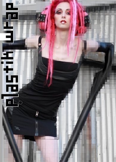 Female model photo shoot of Eidolona, clothing designed by Plastik Wrap