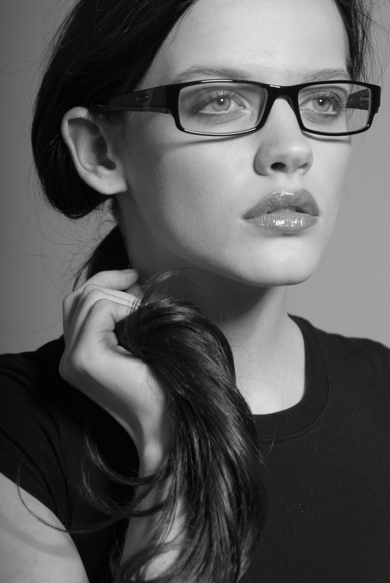 Female model photo shoot of Megan Valkyrie Doggett by Michael Woodward in Studio 400, hair styled by WarrenBeautiful, wardrobe styled by Azcra Styling