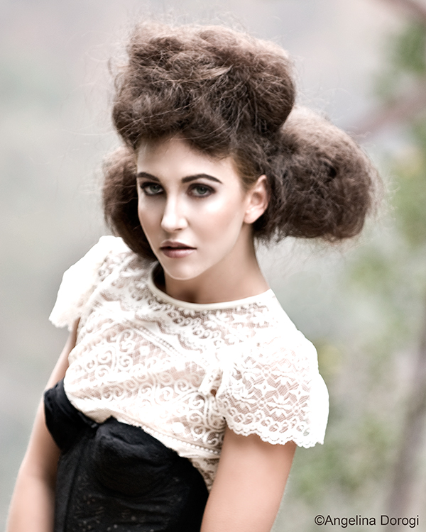 Female model photo shoot of LBMA HAIR
