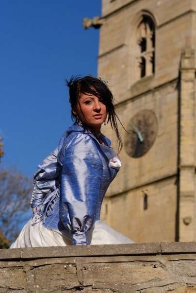 Female model photo shoot of Paige Round in High melton