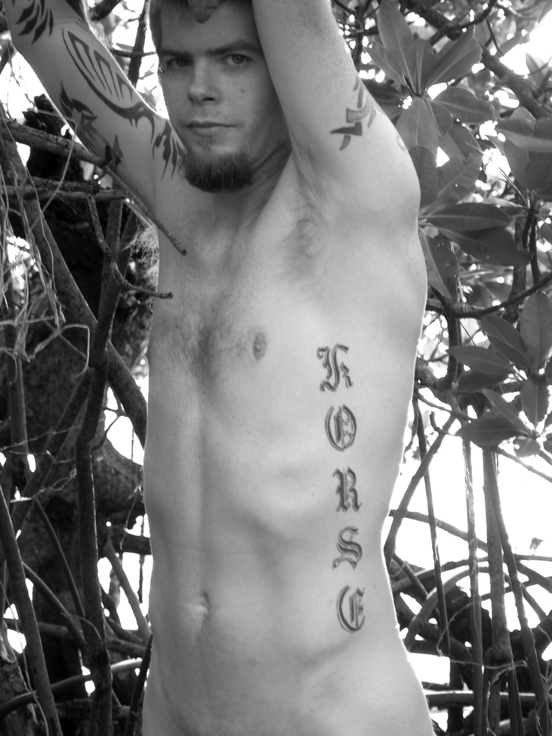 Male model photo shoot of Crash Korse in Vitolo Park - Ft. Pierce riverside