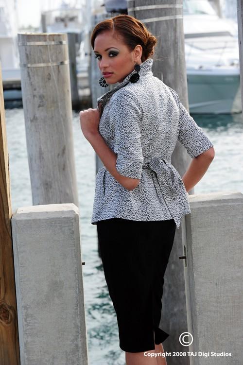 Female model photo shoot of Alexandra Nivar by Troy Richards in Singer Island, FL