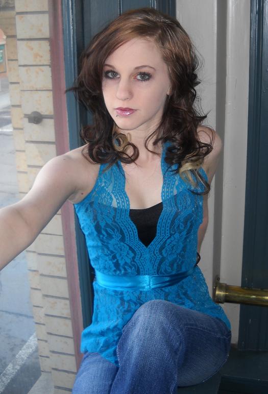 Female model photo shoot of Winter Rayne in The Bing Crosby Theater, Spokane, WA