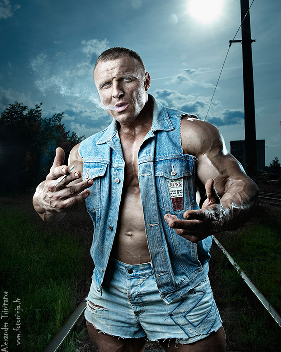 Male model photo shoot of Alexander Trinitatov in Riga