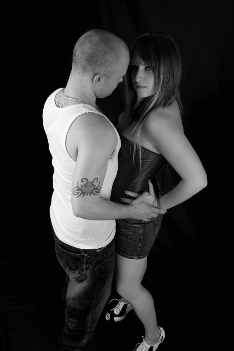 Female and Male model photo shoot of Miss Lacey Jade and Chris Daviau by Images on 38th