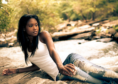 Female model photo shoot of Chrissy Mcdaniel in sweet water park