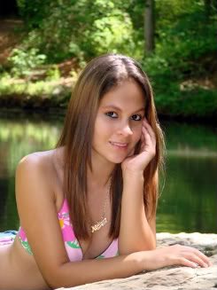 Female model photo shoot of xheartsarecoolx in lake
