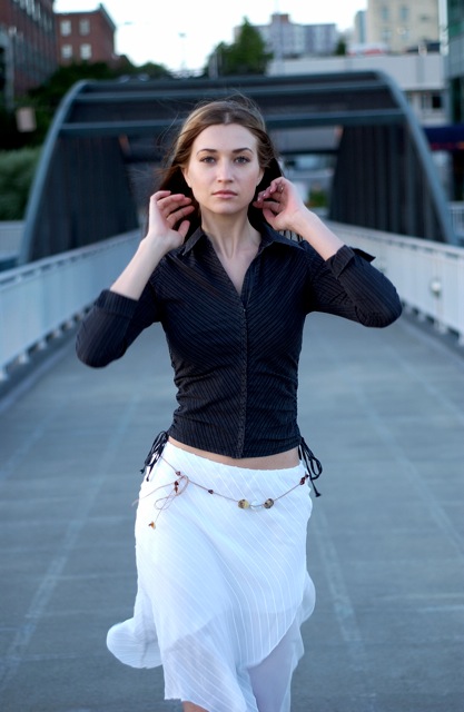 Female model photo shoot of Olesya Burgett