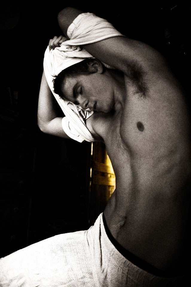 Male model photo shoot of Aron Coffey