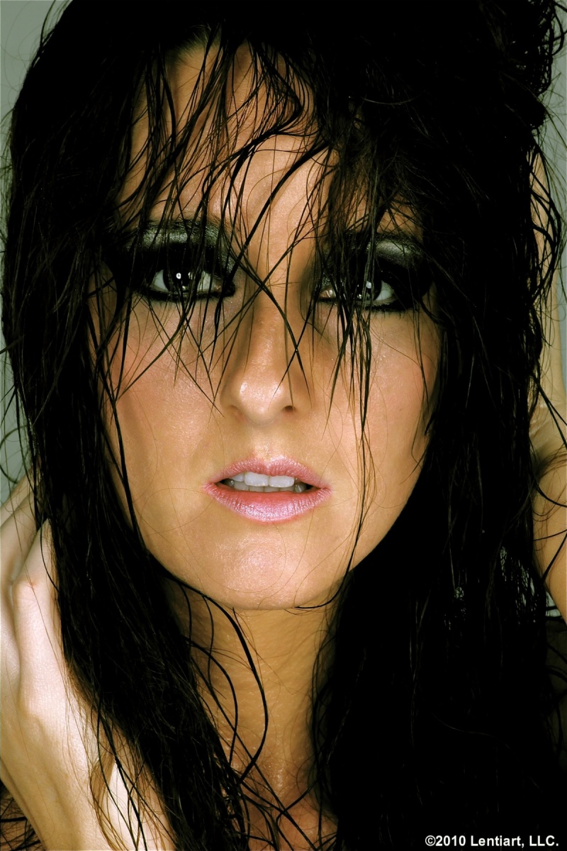 Female model photo shoot of Jenna Stafford by Lentiart, makeup by Miss Kiya