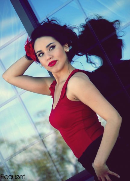 Female model photo shoot of Mariana Makeup by E L O Q U E N T