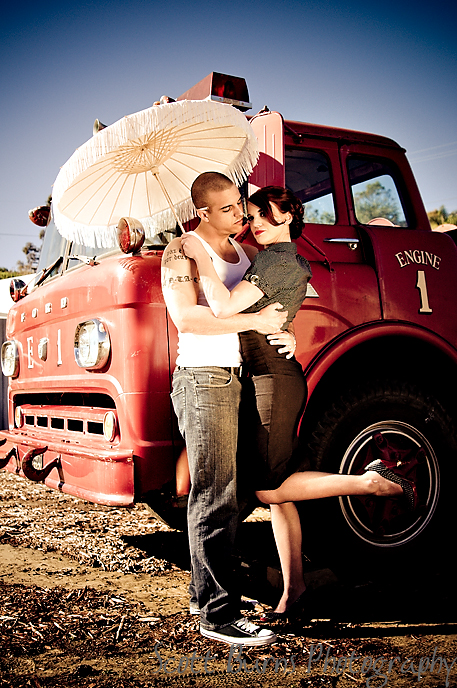 Male and Female model photo shoot of Scott Burns Photography, Yan Moreno and Anna Good in Encinitas, CA