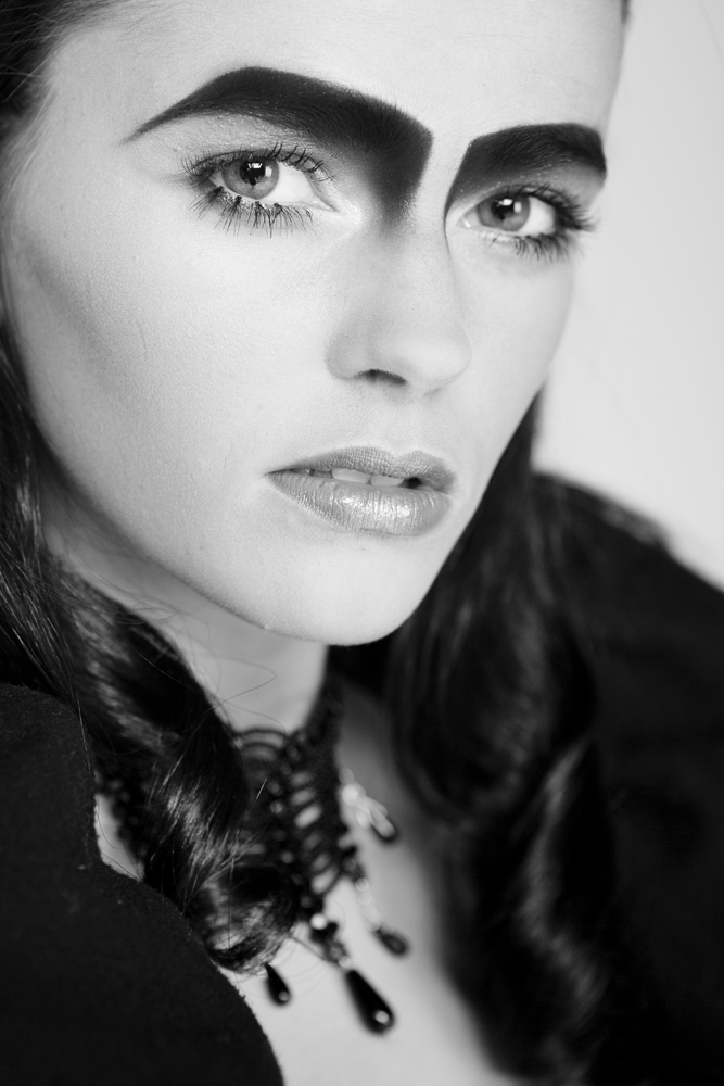 Female model photo shoot of MakeUpSister by Maris Ojasuu