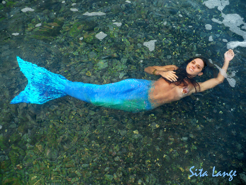 Female model photo shoot of Hawaiian Mermaids and Malia Lisa Mahealani in Opihikao
