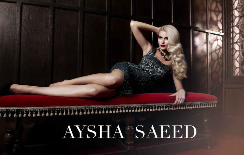 Female model photo shoot of AyshaSaeed Collection in Seacroft Estate