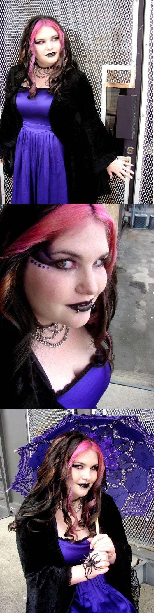 Female model photo shoot of Vivica Tragedy by Charlatan Photography in Little Rock, AR, makeup by Blink in Color