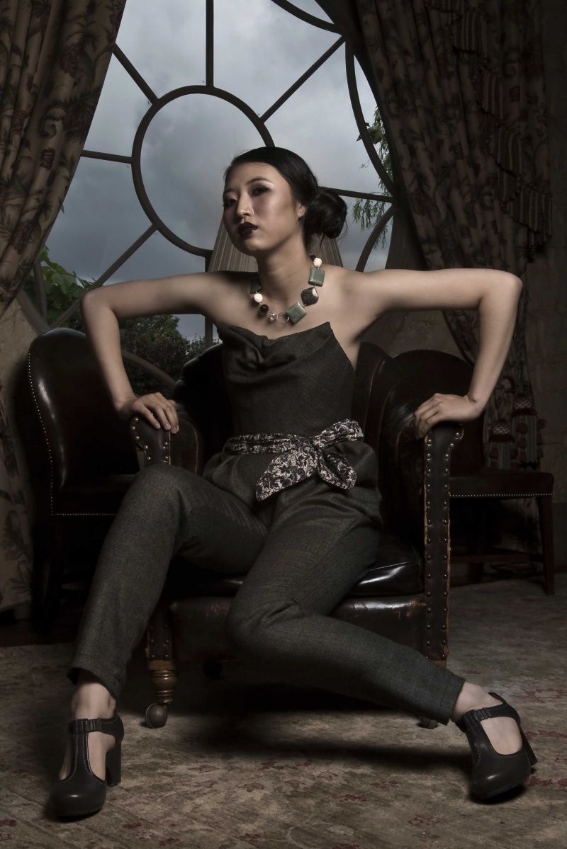 Female model photo shoot of Serena Gao in Dublin
