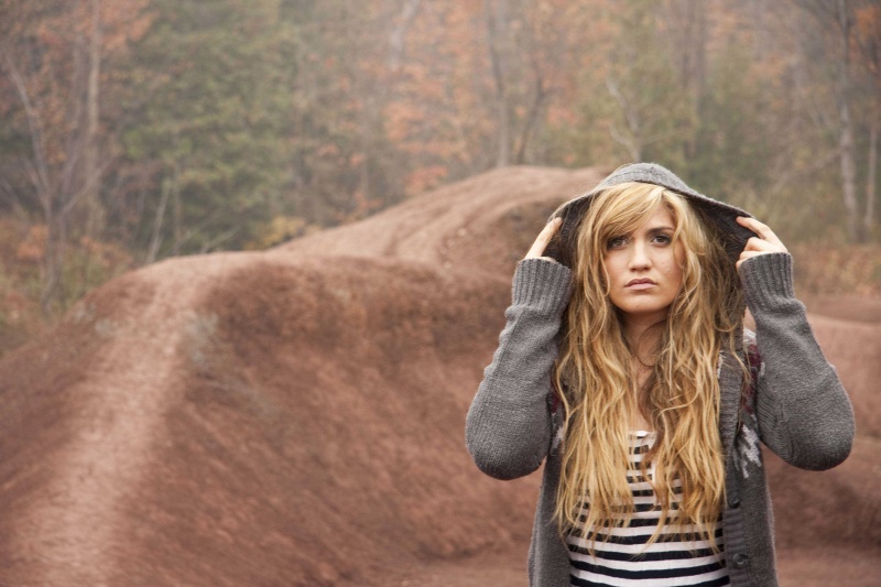 Female model photo shoot of Marnie McFadden Fashion in Badlands