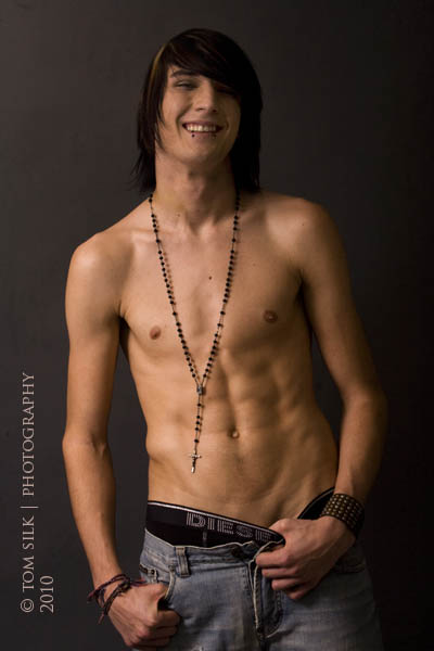 Male model photo shoot of Damion Grimm in Tom Silk Photography Stuido, Irvine, CA