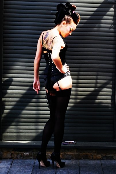Female model photo shoot of Karen Bell in London