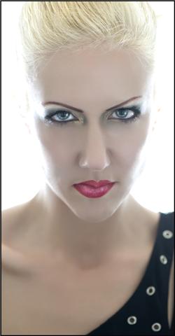 Female model photo shoot of Linda Layman by Milton Adams in Fort Worth, makeup by Linda Layman