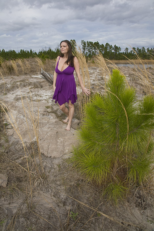 Female model photo shoot of Mykel Goff in Ocala National Forrest