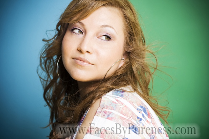 Female model photo shoot of Faces By Pureness