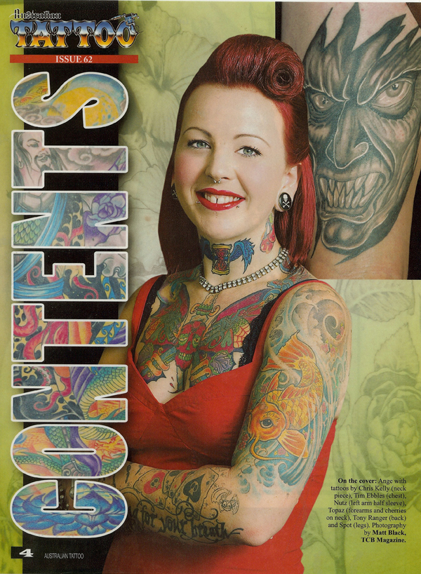 Female model photo shoot of Zombia by Matt_Black in PTAA Tattoo convention Coolangatta, Queensland