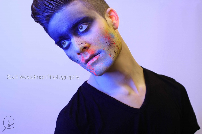 Male model photo shoot of Scot Woodman in Modesto, CA, makeup by Kristin Noelle Makeup