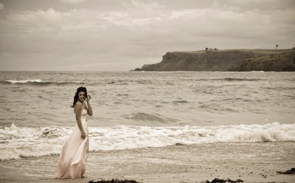 Female model photo shoot of Nicole Ashleigh by FSP in Flinders, makeup by Megan Harrison