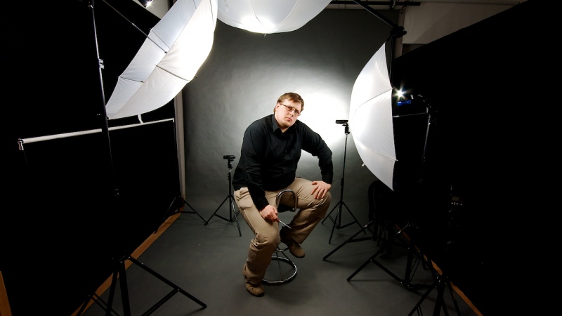 Male model photo shoot of JM Tosses in ToFoto Studio